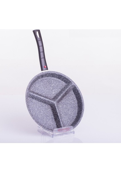 3 Gözlü Tava 24 Cm, Yumurta Omlet Krep 3 Bölmeli Non-Stick Tava modelleri