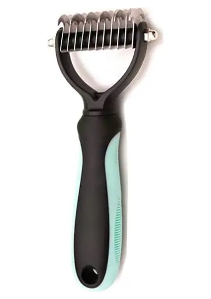 Profesyonel Evcil Hayvan Deshedding Fırça Köpek Saç Evcil Hayvan Kesici Köpek Kedi Tarak Fırçalar Köpekler lama Malzemeleri Renk: Yeşil S (Yurt Dışından)