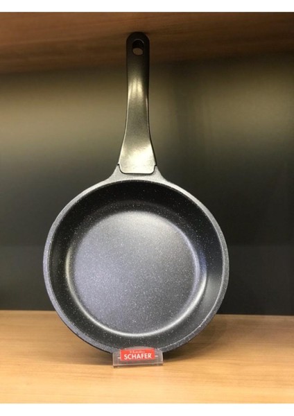 Stark Granit Döküm Tava Yanmaz Yapışmaz 20 cm - Gri