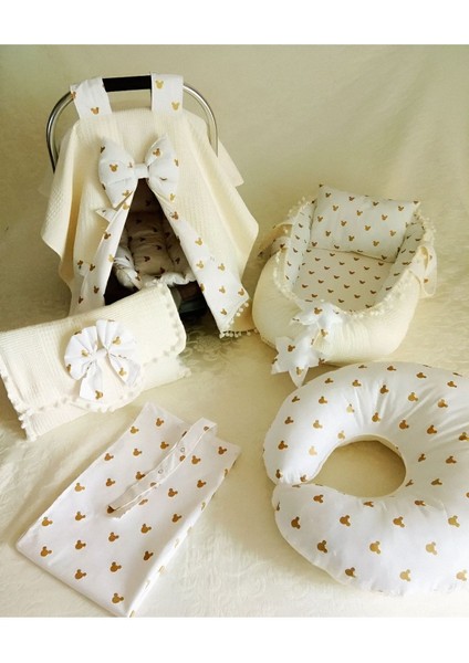 Puset Örtüsü , Puset Minderi ,emzirme Yastığı, Emzirme Önlüğü , Babynest , Çantalı Alt Açma