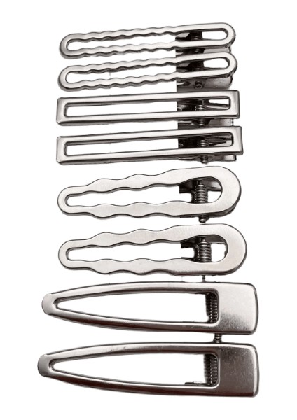 Şerit Metal Saç Klipleri Kadınlar Kızlar Y2K Ördek Lık Kişiliği Patlama Yan Tavan Ettes Saç Klipli Stil Aksesuarlar Color: B (Yurt Dışından)