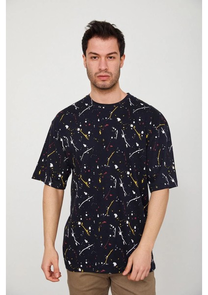 Cazador 4421 Oversize Erkek T-Shirt