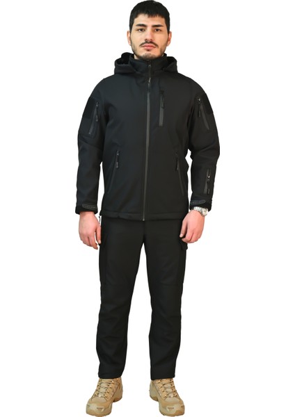 Siyah Softshell Pantolon