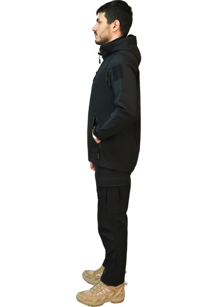 Siyah Softshell Pantolon