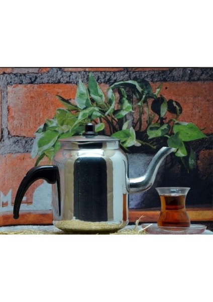 Aliminyum Semaver Demliği Kahveci Demliği 5no 1.5 lt