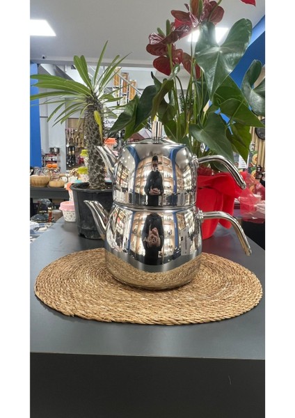 Aile Boy Tel Sap Çaydanlık Takımı, dayanıklı ve şık tasarım, 4,45 l hacim modelleri