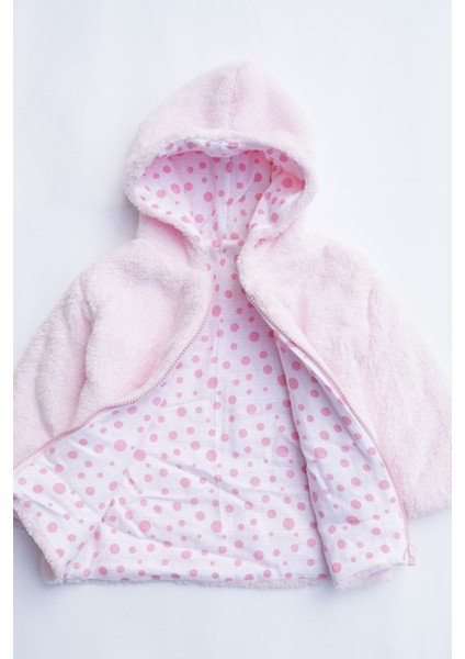 Kız Erkek Bebek ve Çocuk Müslin Astarlı Fermuarlı Peluş Mont fiyatları