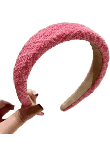 Aishg Gül Kırmızı Geniş Kenarlı Sünger Saç Bandı Kadınlar Peri Mizaç Kafa Bandı Tüvit Kumaş Çember Saç Bandı Kızlar Saç Aksesuarları: 3 (Yurt Dışından)