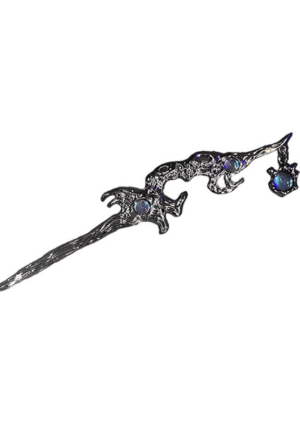 Yeni Saç Makinesi Saç Çubukları Kristal Modaya Düzenli Metal Saç Aksesuarları ile Minimalist Şube Şekli Kadınlar Için Kenar Mücevher Saç Modeli Jewelrymetal Renk: Gümüş (Yurt Dışından)