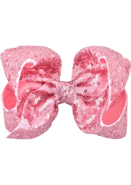 Güzel 8 Inç/6 Inç Çocuk Kızlar Gökkuşağı Büyük Büyük Saç Yay Payetleri Saç Aksesuarları Kadın Parlayan Timsah Parti Saç Klipscolor: 1065-8 (Yurt Dışından)