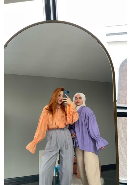 Çift Pensli Pantolon Gri modelleri