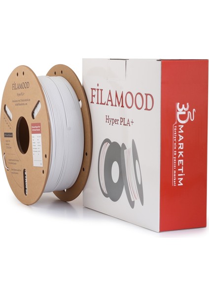 Hyper Pla Filament Beyaz 1.75MM 1kg modelleri
