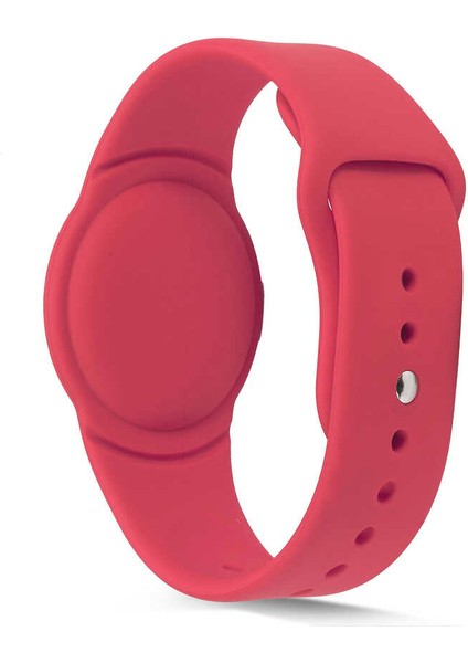 Apple Airtag Silikon Kordon Bileklik Kırmızı fiyatları