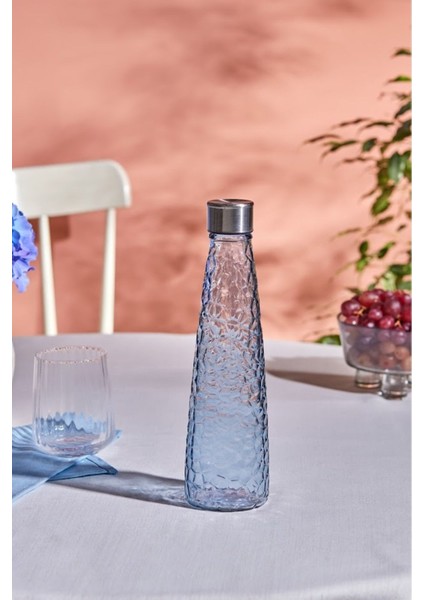 Classe Cam Su ve Meşrubat Şişesi Mavi 500 ml