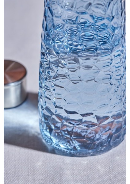 Classe Cam Su ve Meşrubat Şişesi Mavi 500 ml