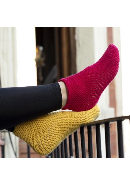 Merino Kırmızı El Örgü ipi - L092 - 33789
