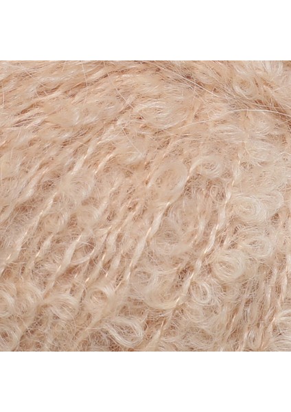 Alpaca Boucle 50 gr Bej El Örgü Ipi - L308 - 34389