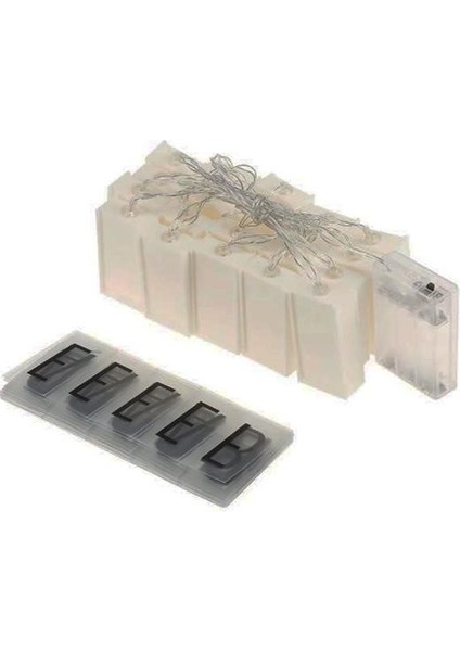 Buffer® 10LU Lightbox Işıklı Harf Mesaj Panosu Dekoratif Harf Işık Zinciri