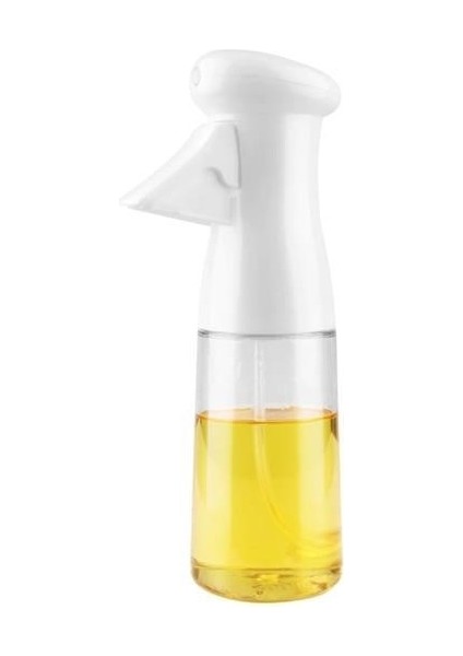 Buffer® Çok Amaçlı Cam Şişe Püskürtmeli Dağıtıcı Yağdanlık Limonluk Sirke Sosluk Spreyi Beyaz