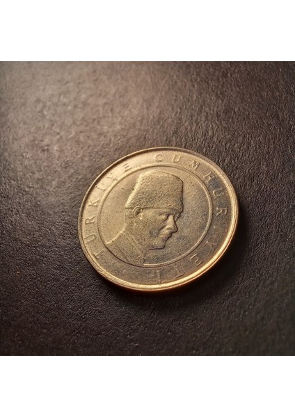 Escoines Koleksiyon 3996368015AB984A38 100 Bin Lira 2002 Ça/çil Eski Madeni Para