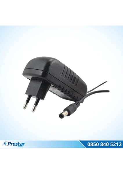 12V 2A 2 Amper 12 Volt 24W 12V 2AH 12 Volt 2 Amper Şarj Şarz Adaptör Trafo Plastik Priz