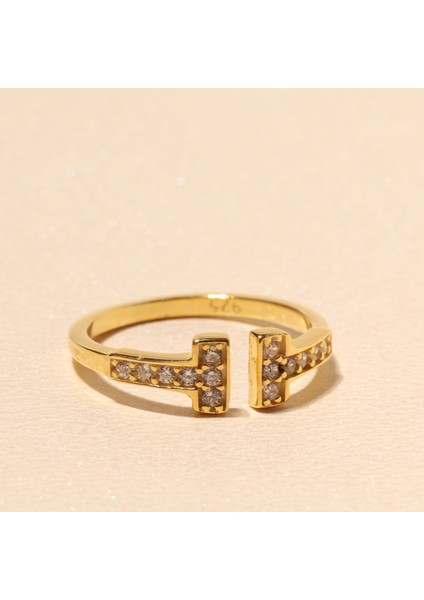 T Yüzük 718837 Gold