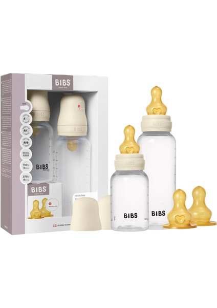 Baby Pp Ikili Biberon Seti Ivory 150ML/270 ml