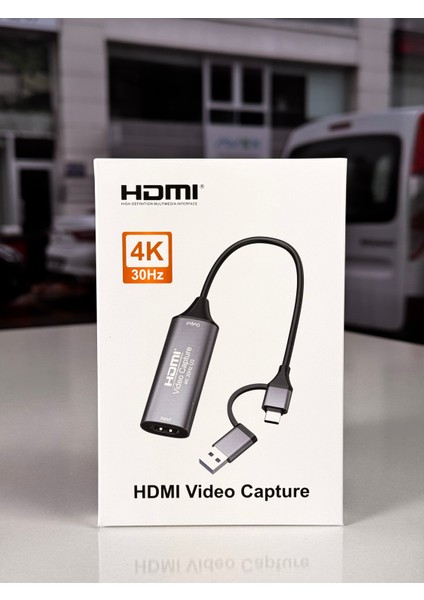 HDMI Video Capture USB 2.0 4K 30Hz Video Aktarıcı