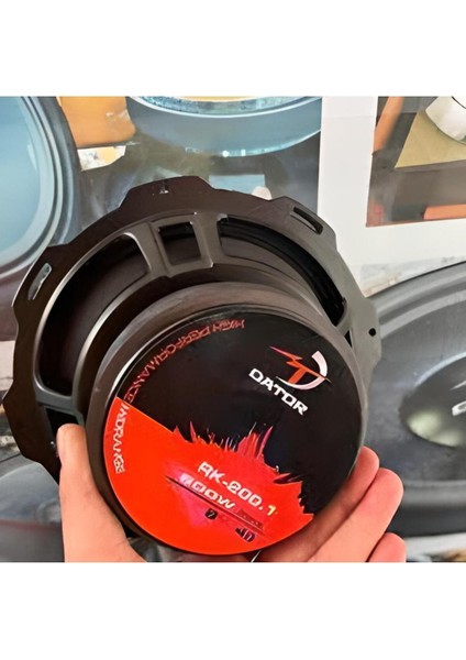 RK-200.1 Dator 20 cm Kurşun Göbek Midrange