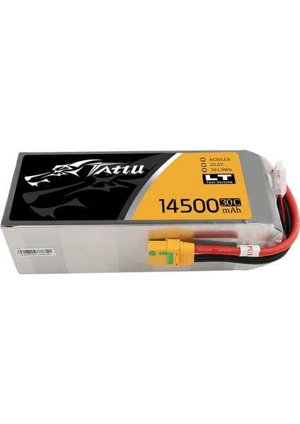 Gens Ace Tattu Lipo Batarya Low-Temp. 6s 22.2V 14500MAH 30C