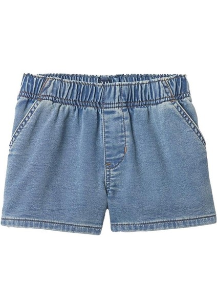 V-Po Supersoft Denim Şort - 766273