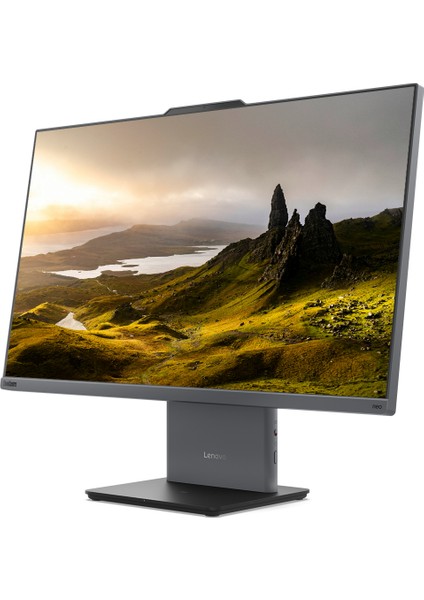 Thinkcentre Neo 50A Gen 5 Intel Core I7 13620H 64GB 4tb SSD 27" Fhd Fdos All In One Bilgisayar & Per4 USB Bellek 12SA000RTRP335