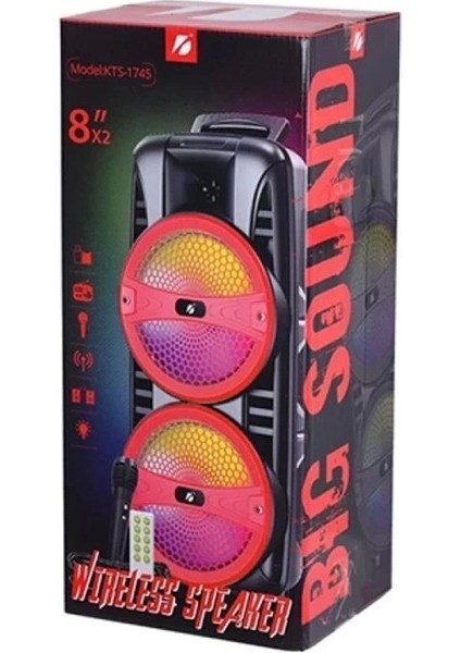 -1745 8 Inch* 2 Bluetooth Hoparlör