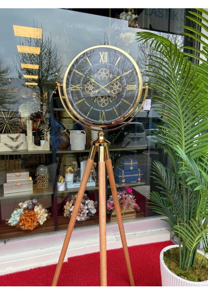 Ithal Çarklı Tripod Ayaklı Saat