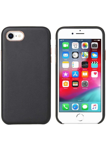 Apple iPhone 8 Uyumlu Svl Eyzi Kapak-Kırmızı