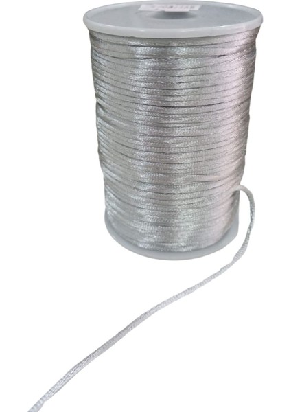 Sıçan Kuyruğu ip Floş 0,5 mm Gümüş 5 Metre