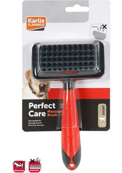 Karlıe Masaj Fırçası 18X10X4,5 cm Kırm.-Siyah fırsatları