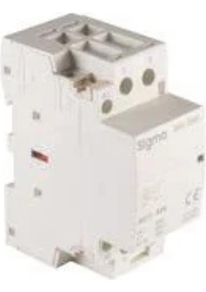 SMC-2025-1NO+1NC 2X25A Sessiz Kontaktör 230V
