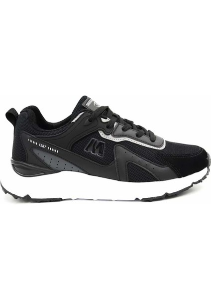 M.p Yüksek Taban Full Ortopedik Hafif Günlük Sneaker - Siyah-Beyaz - 40 fırsatları