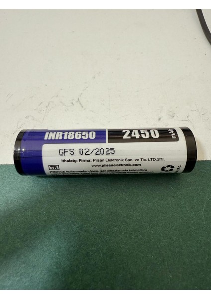 INR18650 2450MAH 5c Pil