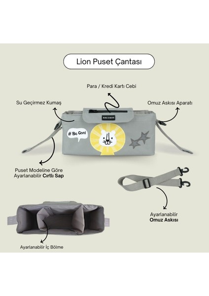 Lion Puset Çantası