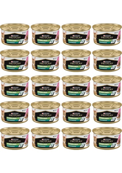 Sterilised Kısır 20 Adet 85GR Kedi Konserve Maması