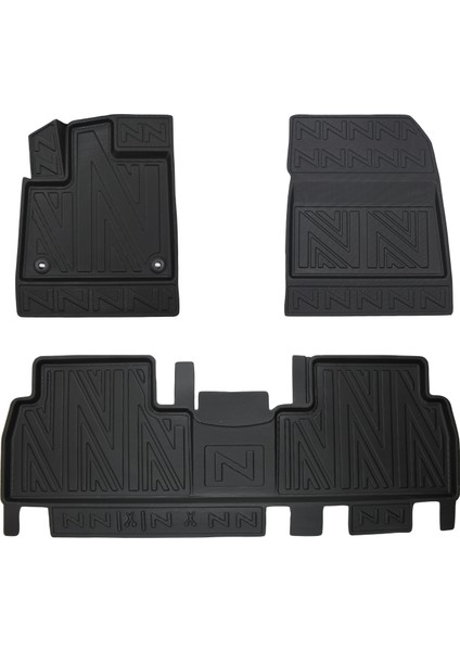 Peugeot Rifter 2019 ve Sonrası 5d Premium Havuzlu Oto Paspas