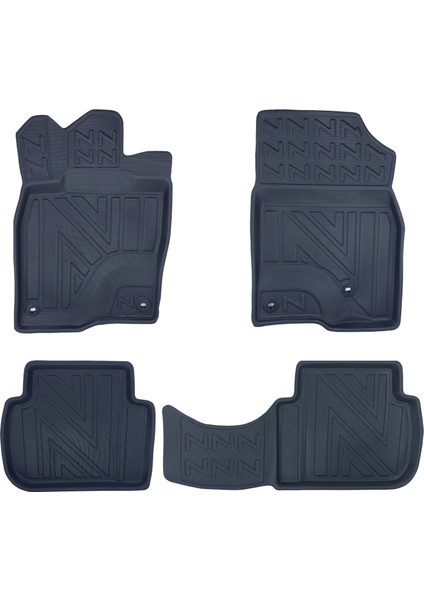 Honda Civic Sedan 2021 ve Sonrası 5d Premium Havuzlu Oto Paspas