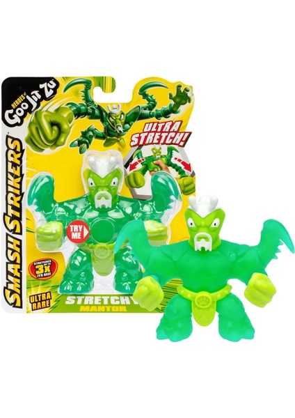 Smash Strikers Tekli Figür Paketi GJT57000 - Stretchy Mantor