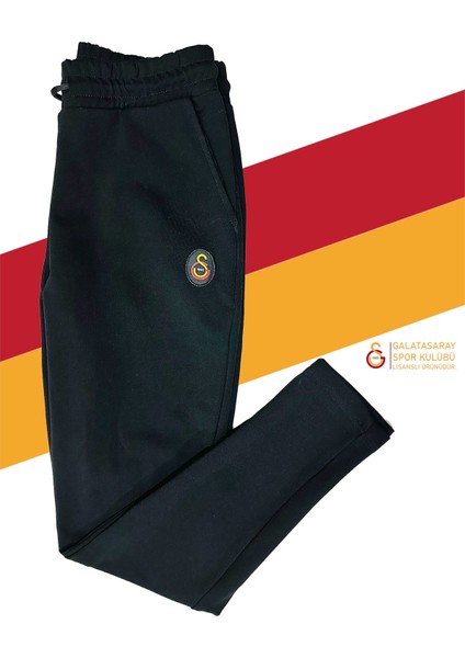 Orijinal Lisanslı Çocuk Eşofman Altı Siyah