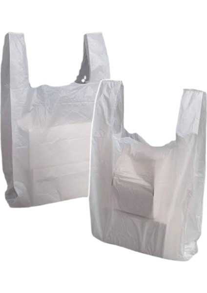 Hışır Atlet Poşet Beyaz - 1 kg - Küçük Boy 25X45 - Orta Boy 28X50 - Büyük Boy 30 x 60 - Battal Boy 42X70 - Orijin & Güneş & Max Markalar fırsatları