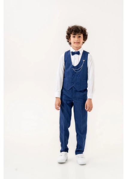 Armalı Yelekli Takım Elbise 3023 modelleri