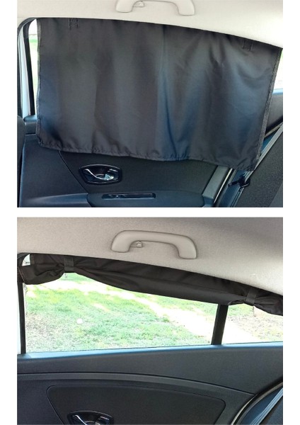 Araç Bebek Puset Güneşlik Perdesi Anne Bebek Emzirme Örtüsü