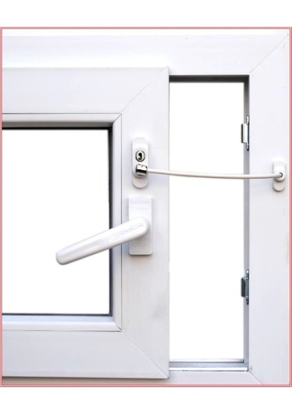 Anahtarlı halatlı pvc kapı pencere emniyet kilidi (4887) fırsatları